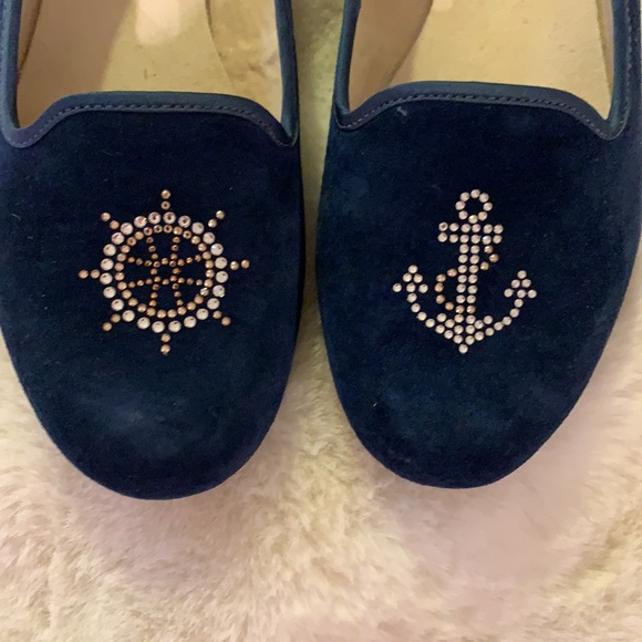 UGG Sea Glisten Navy w Swarovski Elements Size 7 - Picture 4 of 6